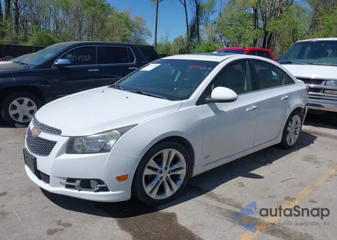 2011 Chevrolet Cruze Ltz из США, поврежденный, VIN 1G1PH5S92B7286887